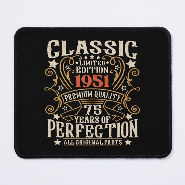 Item preview, 75th Birthday Vintage 1951 Classic 75 Years Old Men designed and sold by eclecTEEq.