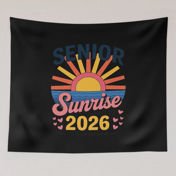 Item preview, Senior Sunrise 2026 Boho Colorful High School Jenior  designed and sold by MarkLeedsArt.