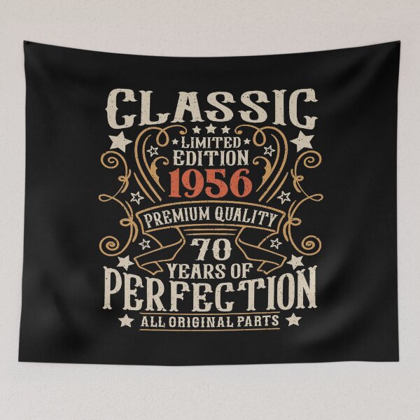 Item preview, 70th Birthday Vintage 1956 Classic 70 Years Old Men designed and sold by eclecTEEq.
