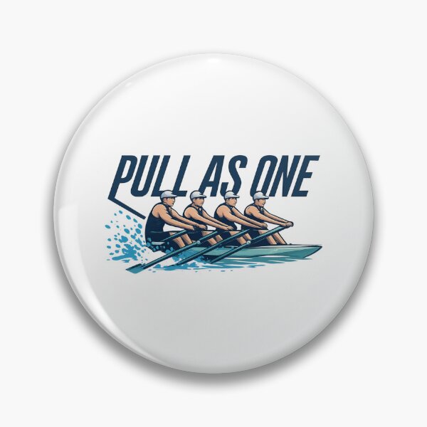 Item preview, Pull As One - Synchronized Rowing Power Illustration designed and sold by MKreative Studio.