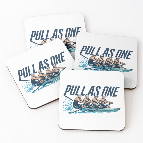 Item preview, Pull As One - Synchronized Rowing Power Illustration designed and sold by MKreative Studio.