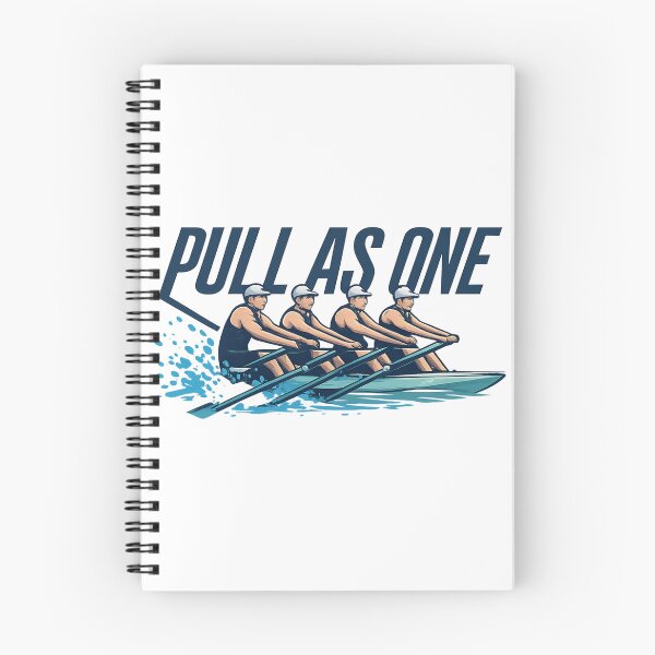 Item preview, Pull As One - Synchronized Rowing Power Illustration designed and sold by MKreative Studio.