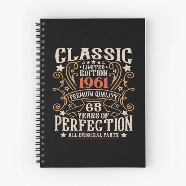 Item preview, 65th Birthday Vintage 1961 Classic 65 Years Old Men designed and sold by eclecTEEq.