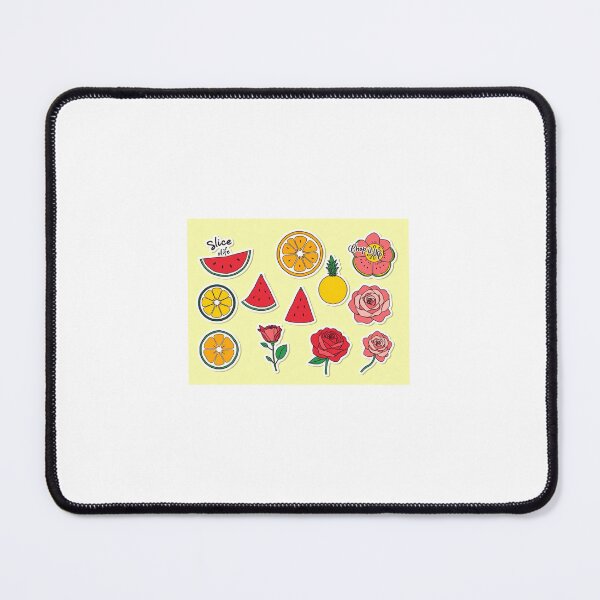 Item preview, Bright Fruit and Rose Aesthetic Stickers designed and sold by HLStickyArtCo.