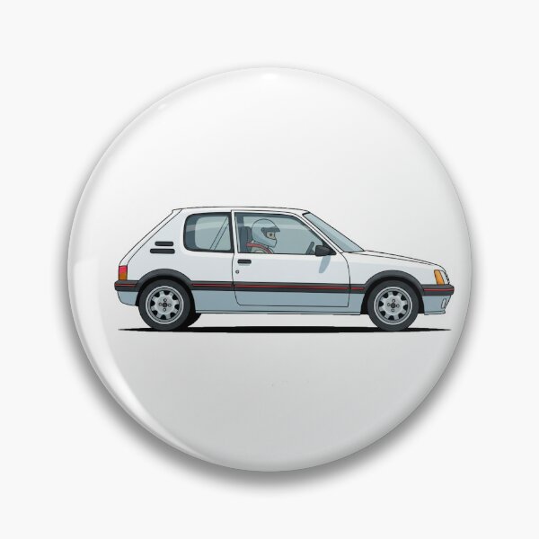 Item preview, Peugeot 205 white racer designed and sold by matthijs309.