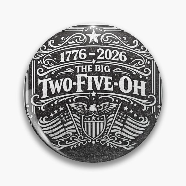 Item preview, Whiskey label styled design - Big Two-Five-Oh 1776-2026,USA 250th Anniversary Patriotic Vintage American designed and sold by digitalbitcraft.