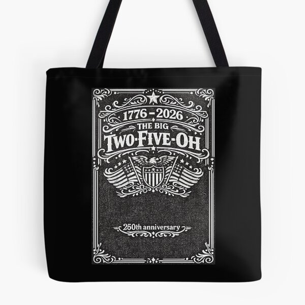 Item preview, Whiskey label styled design - Big Two-Five-Oh 1776-2026,USA 250th Anniversary Patriotic Vintage American designed and sold by digitalbitcraft.
