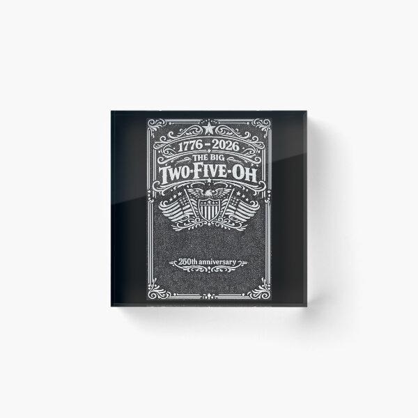 Item preview, Whiskey label styled design - Big Two-Five-Oh 1776-2026,USA 250th Anniversary Patriotic Vintage American designed and sold by digitalbitcraft.