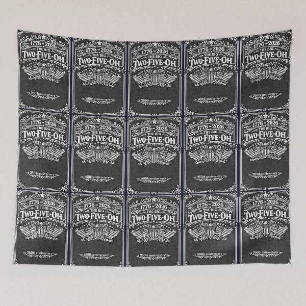 Item preview, Whiskey label styled design - Big Two-Five-Oh 1776-2026,USA 250th Anniversary Patriotic Vintage American designed and sold by digitalbitcraft.
