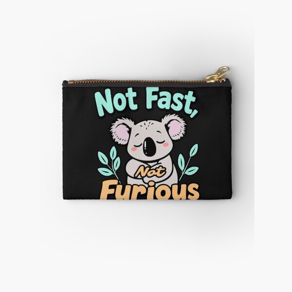 Item preview, Not Fast Not Furious – Funny Koala Chill Meme Design designed and sold by Sparkofart07.