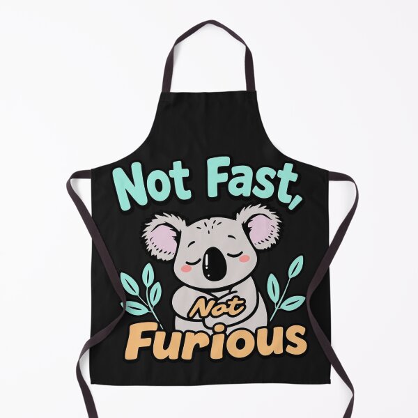 Item preview, Not Fast Not Furious – Funny Koala Chill Meme Design designed and sold by Sparkofart07.