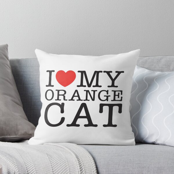Item preview, I Love My Orange Cat designed and sold by shitpostee.