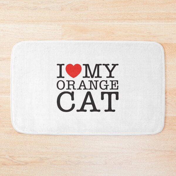 Item preview, I Love My Orange Cat designed and sold by shitpostee.