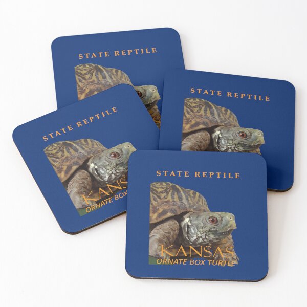 Item preview, Kansas Territory Reptile The Ornate Box Turtle designed and sold by taiche.