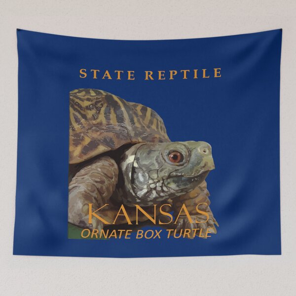 Item preview, Kansas Territory Reptile The Ornate Box Turtle designed and sold by taiche.