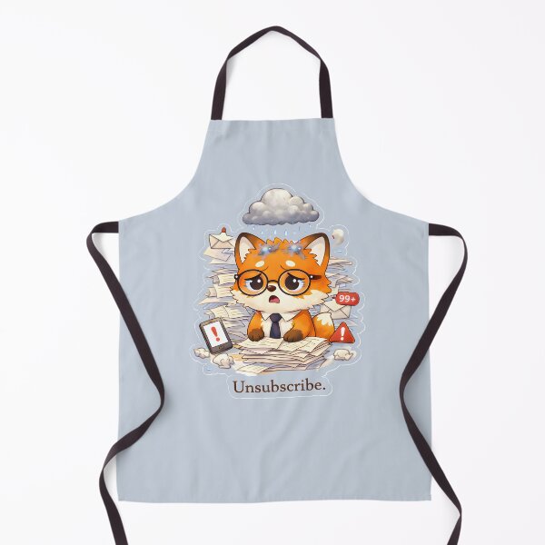 Item preview, Unsubscribe Overwhelmed Office Fox designed and sold by Still Breathing Studio.