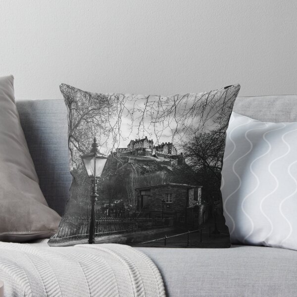 Item preview, Edinburgh Castle from a Cobbled Lane designed and sold by RJW Images.