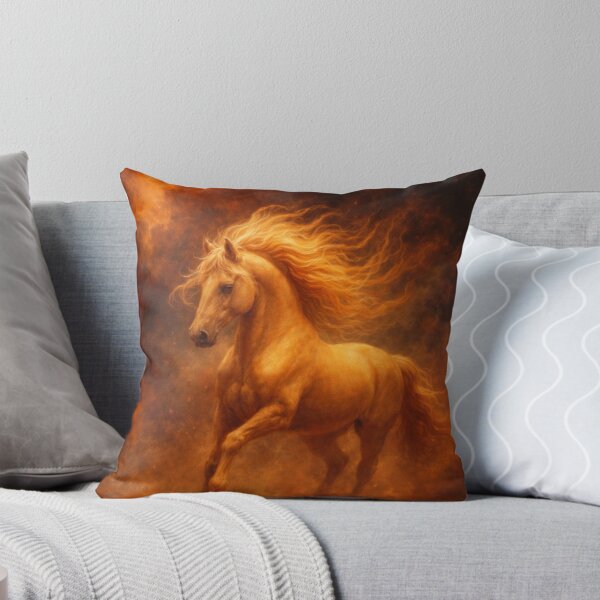 Item preview, Fire Horse in the Strom designed and sold by CzipipitoStudio.