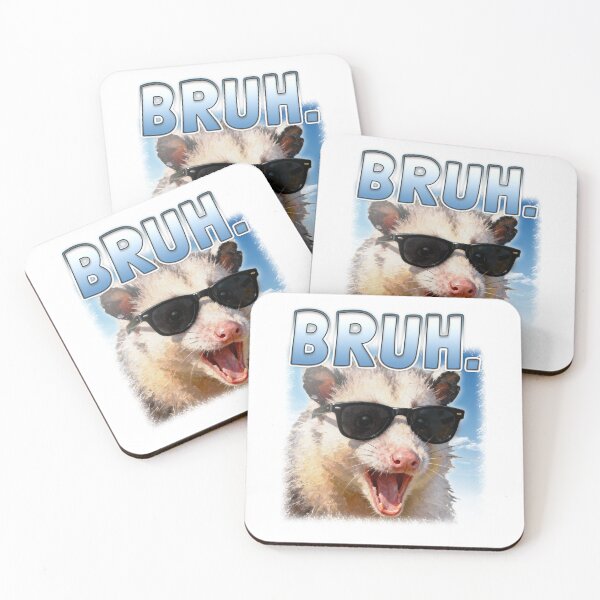 Item preview, Bruh. Oppossum Meme Saying designed and sold by bngfx.