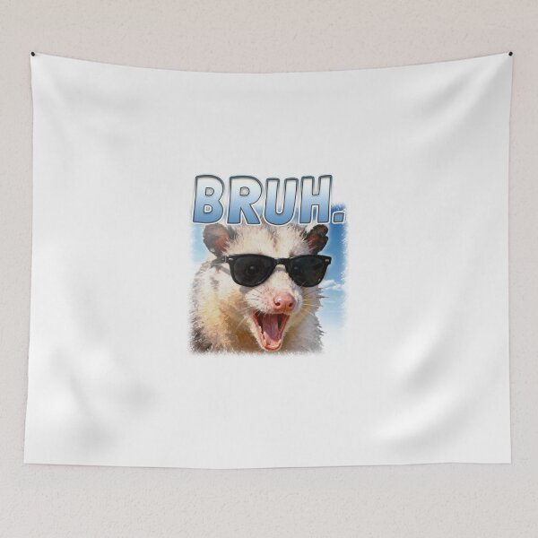 Item preview, Bruh. Oppossum Meme Saying designed and sold by bngfx.