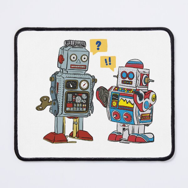Item preview, Retro Toy Tin Robots designed and sold by ArtsieArt.