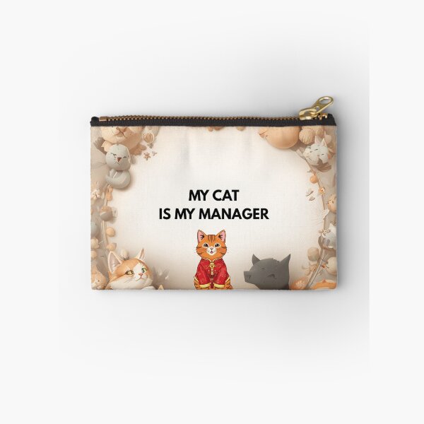 Item preview, My cat is my manager designed and sold by Eugenie974.