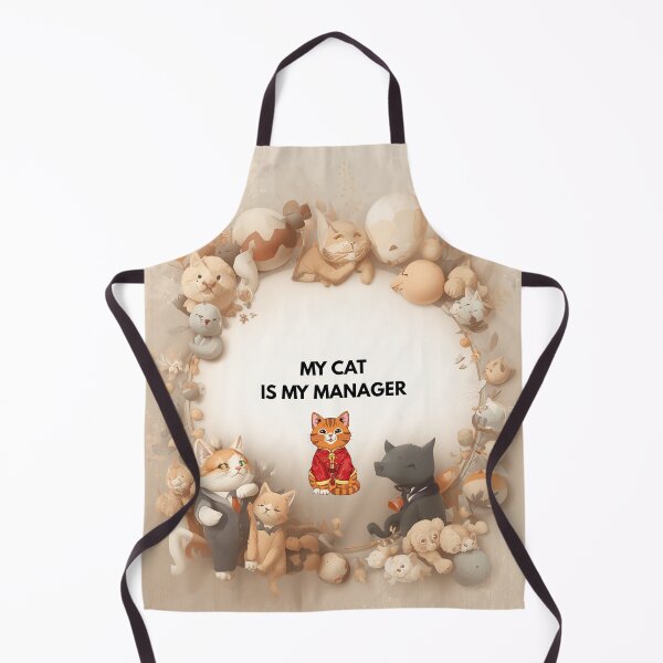Item preview, My cat is my manager designed and sold by Eugenie974.