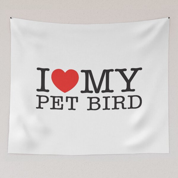 Item preview, I Love My Pet Bird designed and sold by shitpostee.
