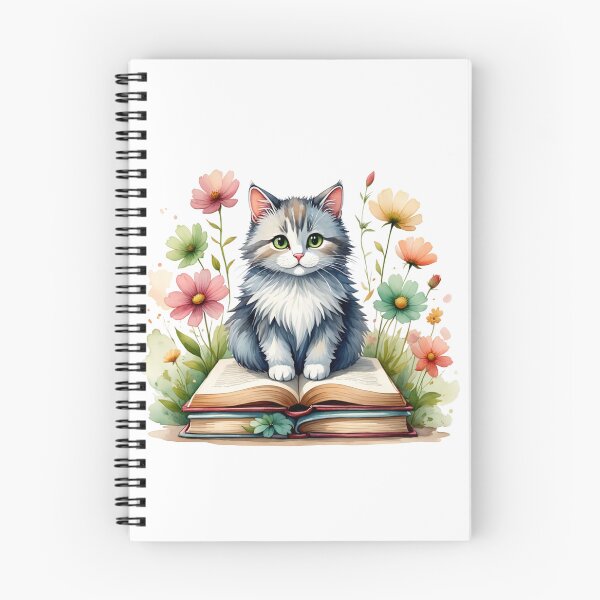 Item preview, Books and cat  designed and sold by JIGUWORLD.