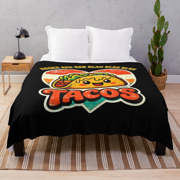 Item preview, Retro Roses Are Red Blah Tacos Funny Valentine Taco Love designed and sold by clothesy7.