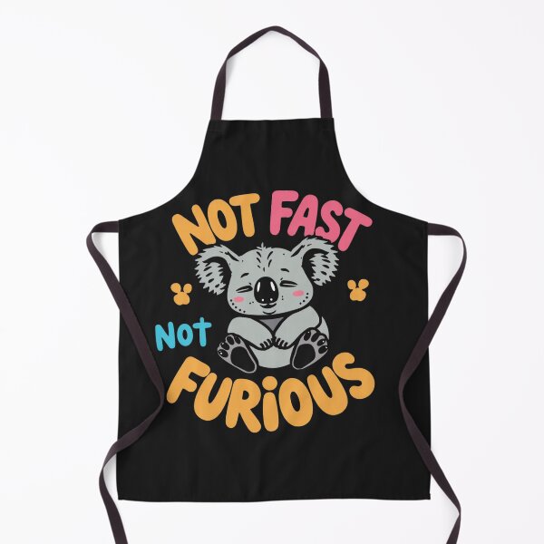 Item preview, Not Fast Not Furious – Funny Koala Chill Meme Design designed and sold by Sparkofart07.