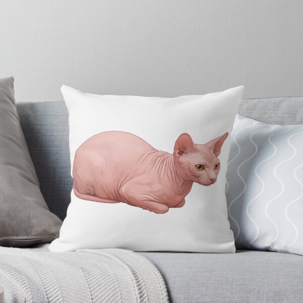 Item preview, Forbidden Raw Chicken Funny Sphynx designed and sold by Petzzz.