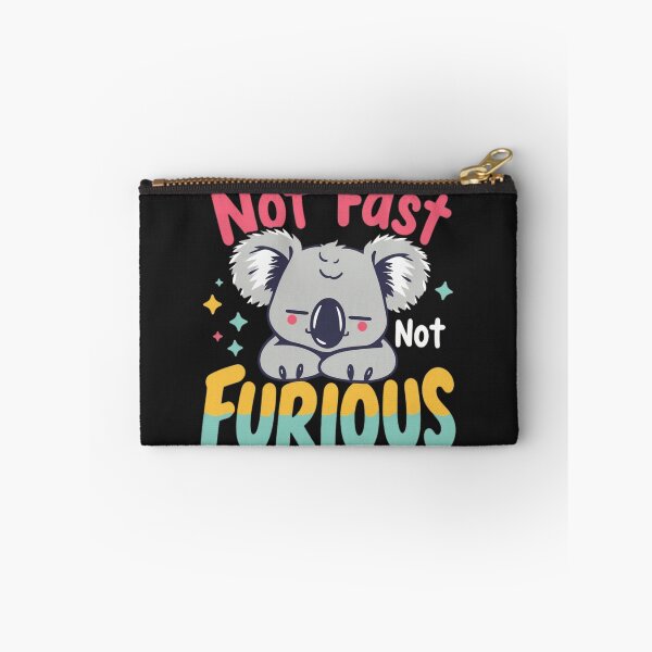 Item preview, Not Fast Not Furious – Funny Koala Chill Meme Design designed and sold by Sparkofart07.