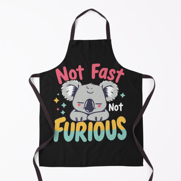 Item preview, Not Fast Not Furious – Funny Koala Chill Meme Design designed and sold by Sparkofart07.