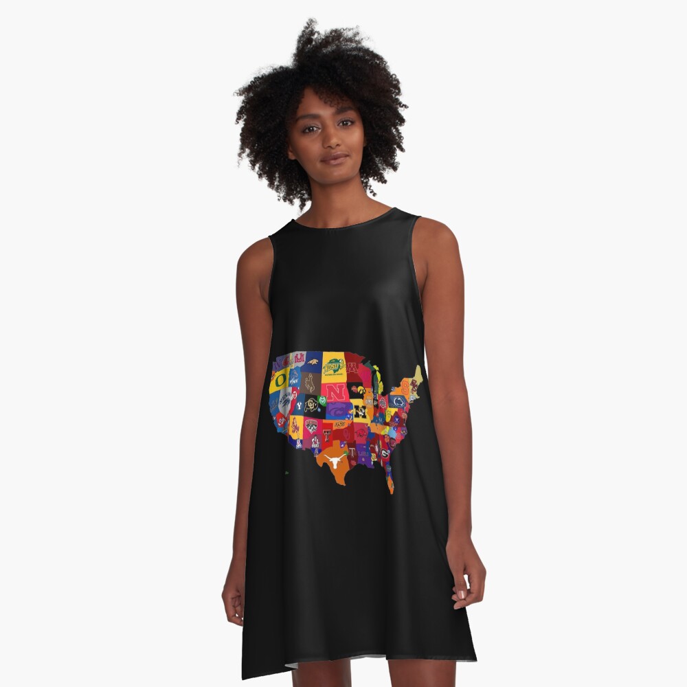 College Country A-Line Dress