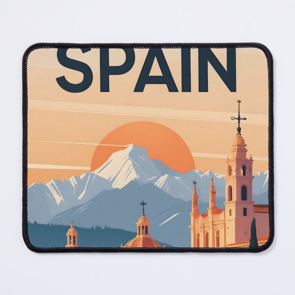 Item preview, Spain Retro Vintage Travel Design designed and sold by TravelersGems.