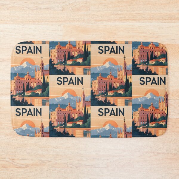 Item preview, Spain Retro Vintage Travel Design designed and sold by TravelersGems.