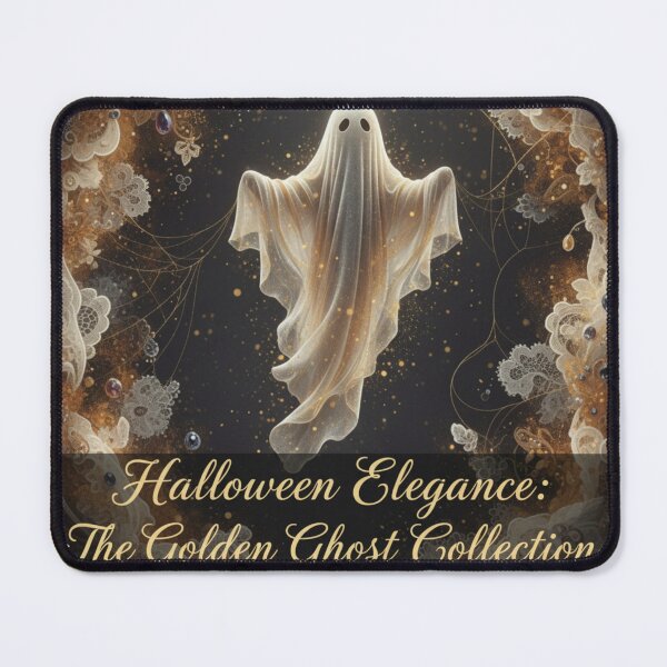 Item preview, Golden Ghost Elegant Halloween Art designed and sold by MonaRose_Art.
