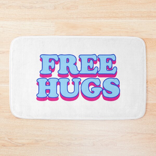 Item preview, Make Friends FREE HUGS Kindness to Everyone One Love Human Contact designed and sold by Space Ghettos.