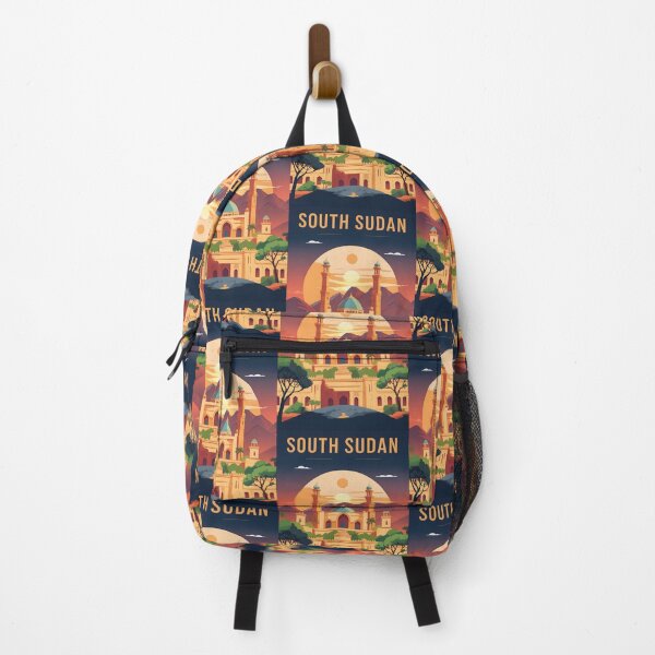 Item preview, South Sudan Retro Vintage Travel Design designed and sold by TravelersGems.
