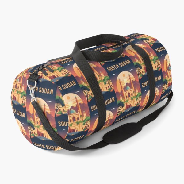Item preview, South Sudan Retro Vintage Travel Design designed and sold by TravelersGems.