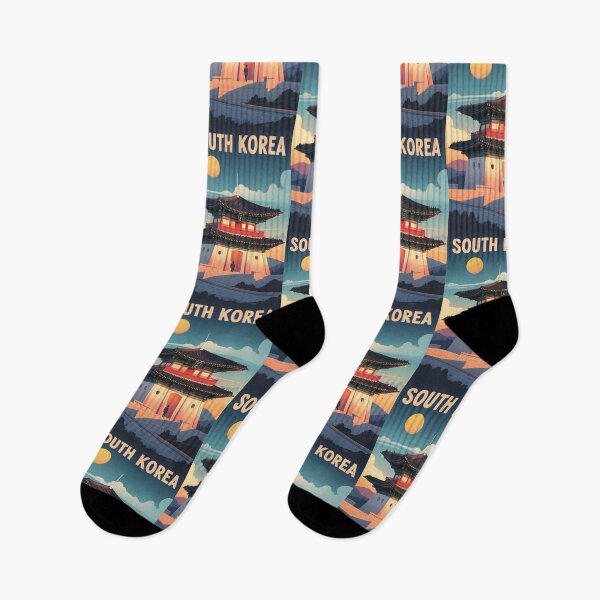 Item preview, South Korea Retro Vintage Travel Design designed and sold by TravelersGems.