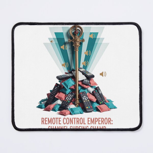 Item preview, Remote Control Emperor T Shirt, Channel Surfing Champ Mug, Funny Dad Gift designed and sold by YMLux.