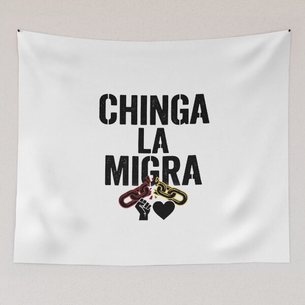 Item preview, Chinga La Migra Protest: Anti-ICE Slogan designed and sold by poptren.