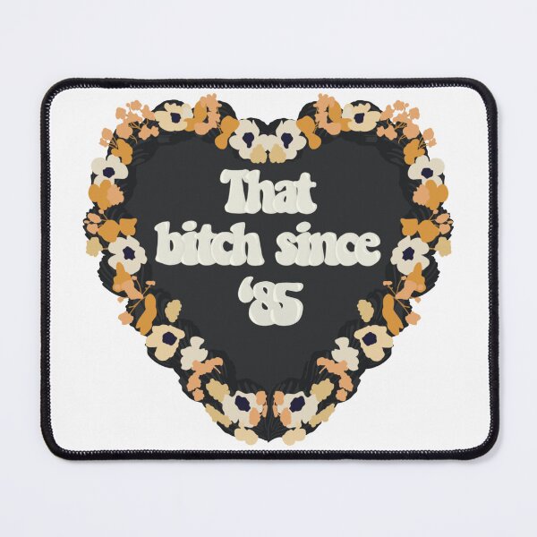 Item preview, That Bitch Since '85 Love Heart Birthday Cake designed and sold by FreeOrca.
