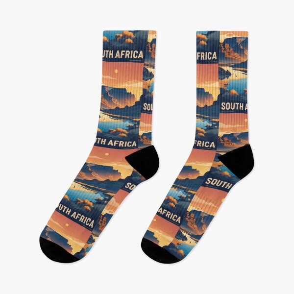 Item preview, South Africa Retro Vintage Travel Design designed and sold by TravelersGems.