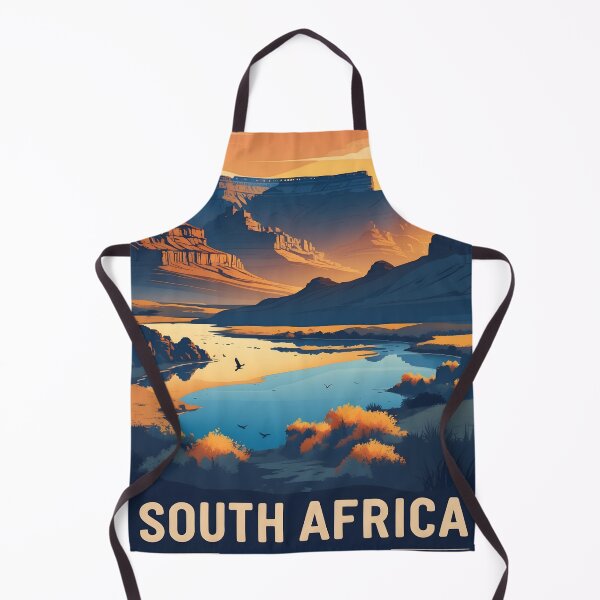 Item preview, South Africa Retro Vintage Travel Design designed and sold by TravelersGems.