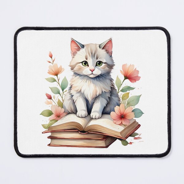 Item preview, Books and cat designed and sold by JIGUWORLD.