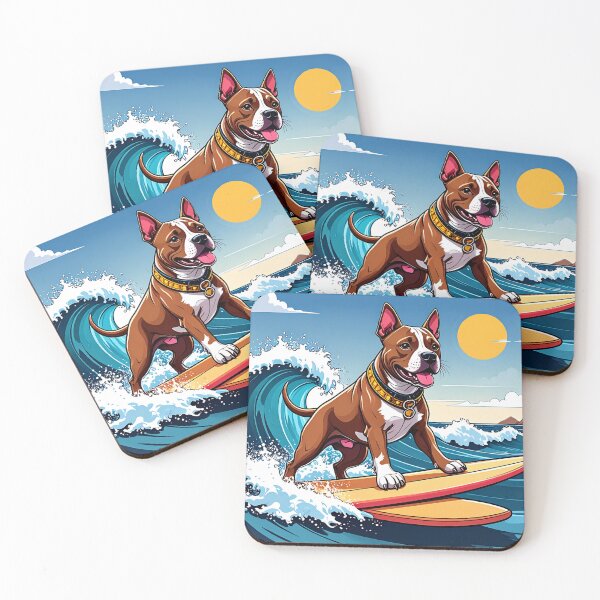 Item preview, Pitbull Love - Surfing III designed and sold by MoonLab Design.