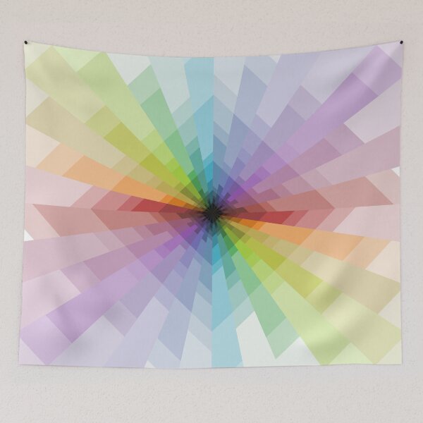 Item preview, Geometric Layout In Multi Color, Geometric Abstraction, Abstract Art  designed and sold by DDJust4U.